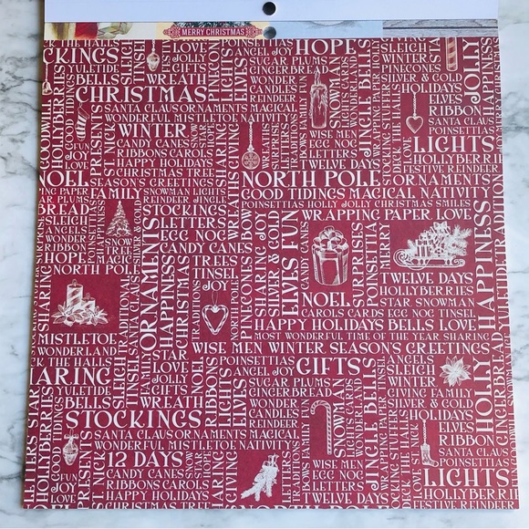 Tis The Season Collection Paper Pad - Picture 13 of 17